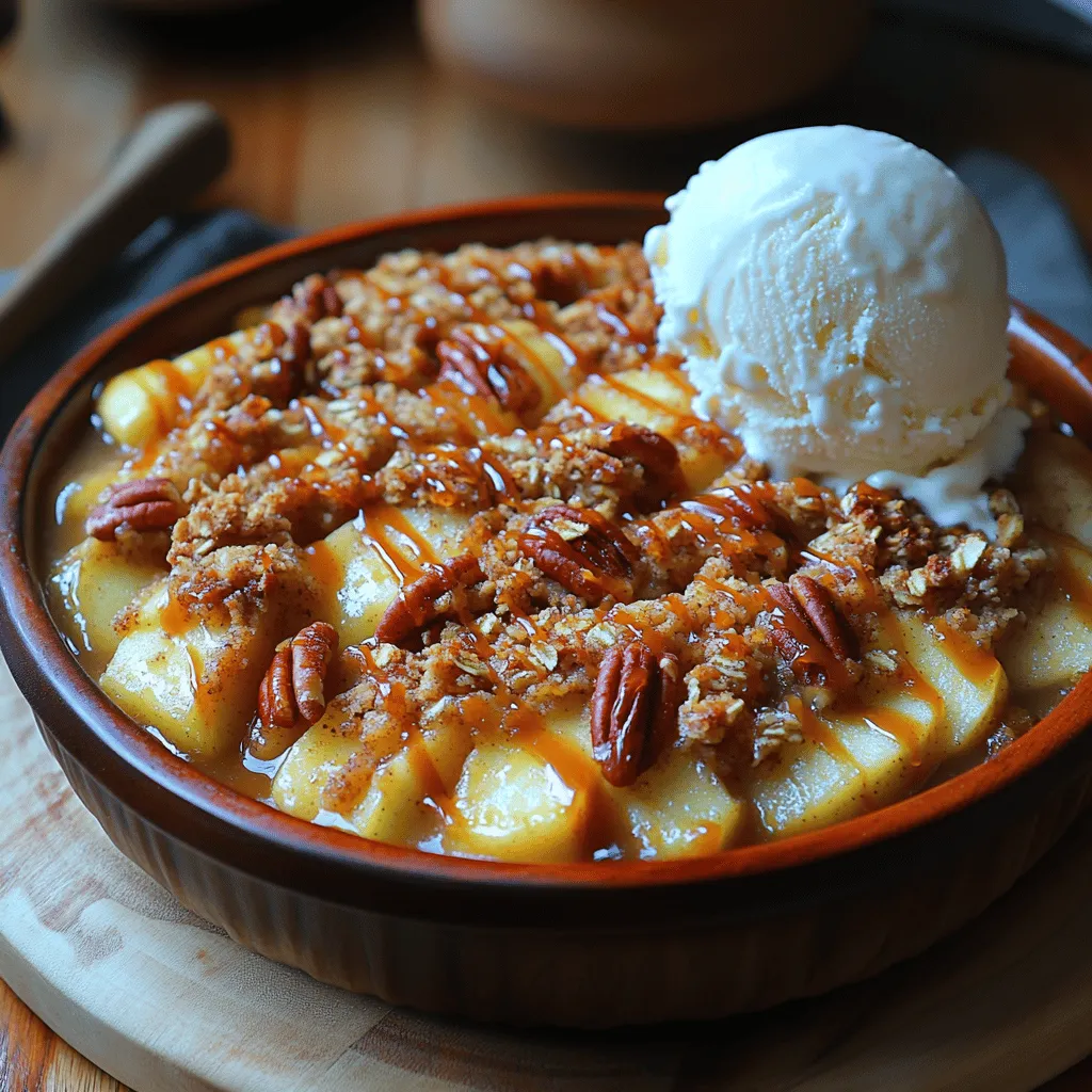 As the leaves begin to change and the air turns crisp, there's nothing quite like the comforting aroma of a freshly baked apple crumble wafting through your home. This classic dessert encapsulates the essence of fall, making it a beloved favorite among many. The warm, spiced apples beneath a golden, crunchy topping create a delightful contrast that appeals to both the eye and the palate. Whether you’re hosting a cozy family dinner or celebrating a festive gathering, the Irresistible Apple Crumble Delight is the perfect addition to your autumn dessert repertoire.