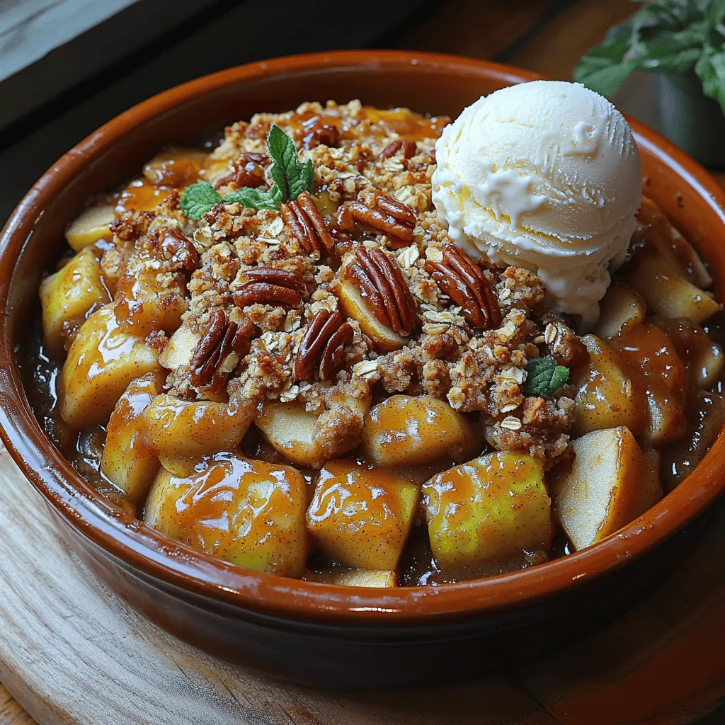 As the leaves begin to change and the air turns crisp, there's nothing quite like the comforting aroma of a freshly baked apple crumble wafting through your home. This classic dessert encapsulates the essence of fall, making it a beloved favorite among many. The warm, spiced apples beneath a golden, crunchy topping create a delightful contrast that appeals to both the eye and the palate. Whether you’re hosting a cozy family dinner or celebrating a festive gathering, the Irresistible Apple Crumble Delight is the perfect addition to your autumn dessert repertoire.
