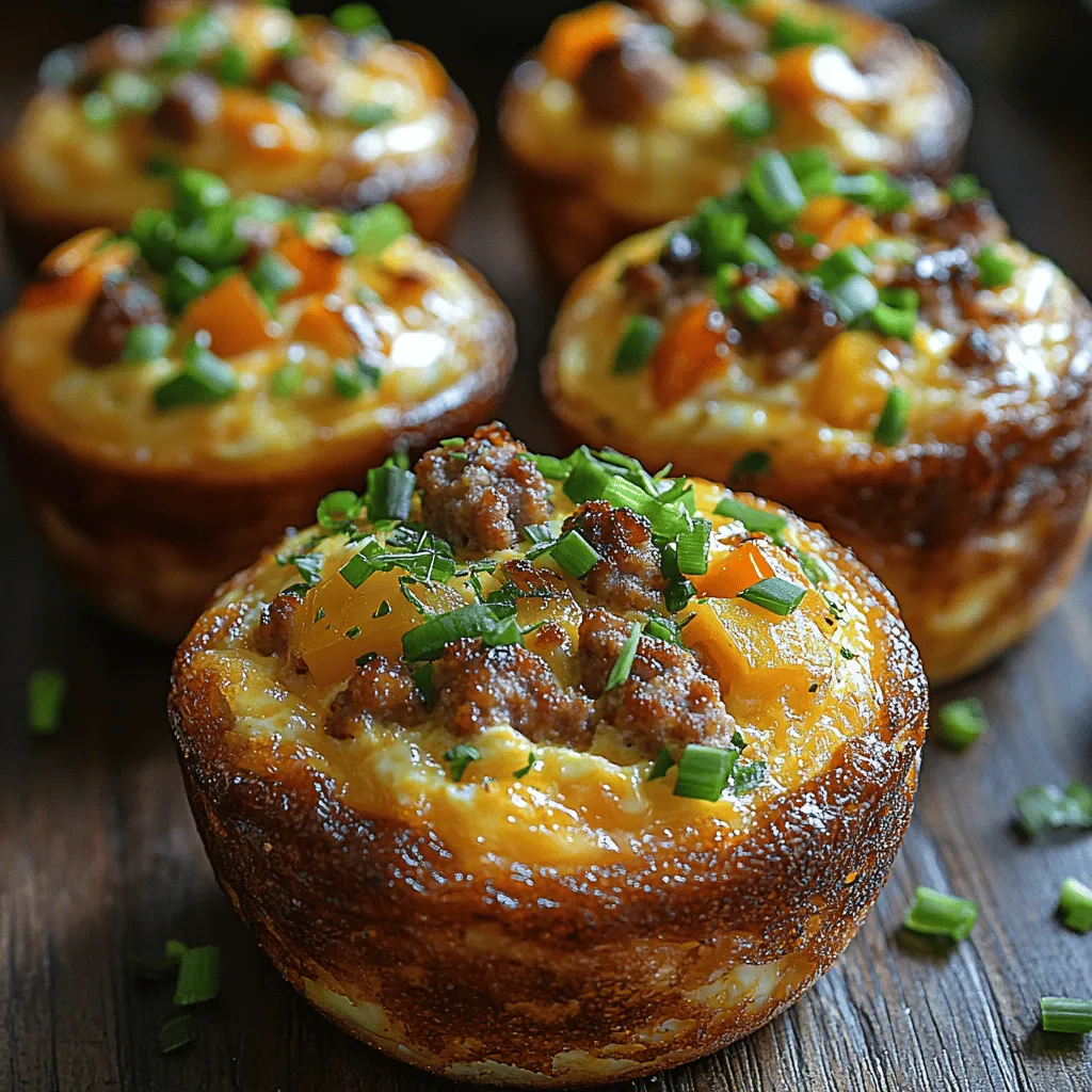 The foundation of any great recipe lies in its ingredients, and the Savory Sausage and Cheddar Egg Muffins are no exception. Let's take a closer look at each component that makes these muffins a must-try.