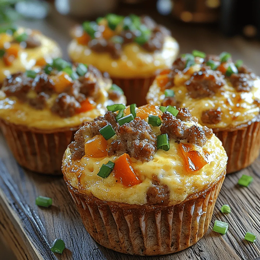 The foundation of any great recipe lies in its ingredients, and the Savory Sausage and Cheddar Egg Muffins are no exception. Let's take a closer look at each component that makes these muffins a must-try.