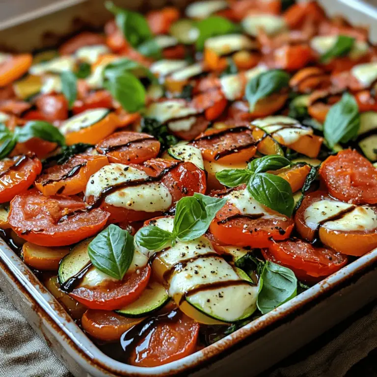 Casseroles have long been a beloved staple in homes around the world, celebrated for their comforting qualities and versatility. Whether enjoyed during family gatherings, potlucks, or as a simple weeknight meal, casseroles provide a warm embrace after a long day. They are the ultimate "one-dish" solution, allowing for endless variations to suit different tastes and dietary preferences. Among these comforting dishes, the Hearty Tomato Vegetable Casserole stands out as a vibrant, nutritious, and satisfying option, perfect for both vegetarians and meat lovers alike.