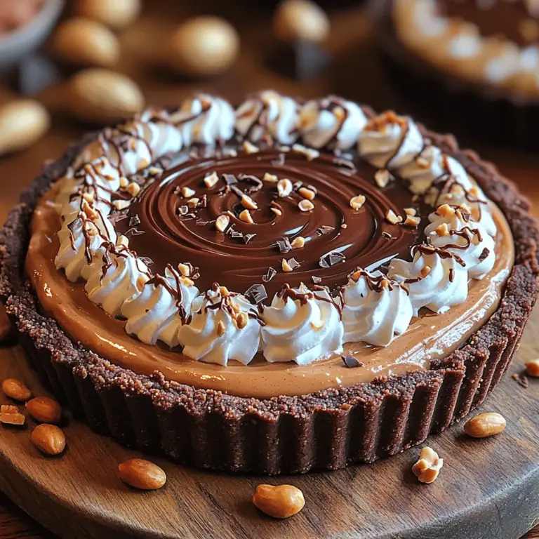 To create the perfect Chocolate Peanut Butter Temptation Pie, it is important to understand the essential components that contribute to its rich flavor and delightful texture. Each ingredient plays a vital role, and selecting the right ones can make a significant difference in the final result.