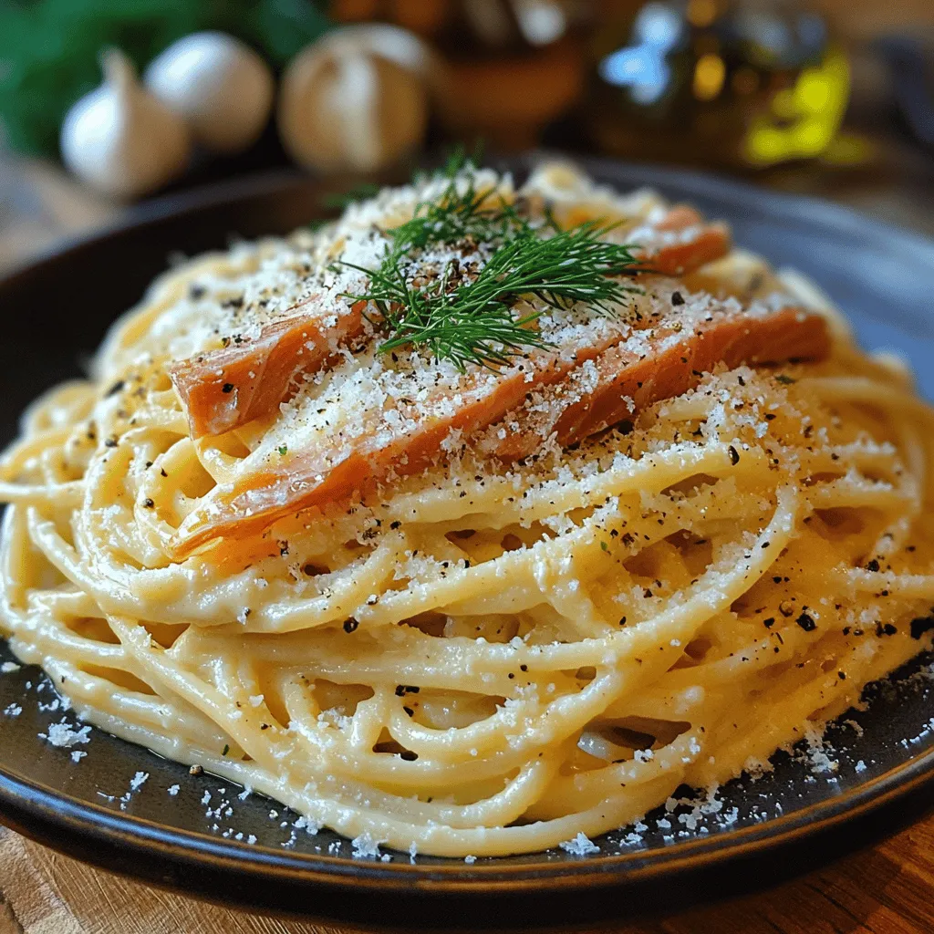 If you're looking for a dish that combines the indulgence of creamy pasta with the rich flavors of the sea, look no further than smoked salmon carbonara. This innovative take on the classic Italian carbonara elevates the traditional recipe by incorporating the delicate, smoky essence of salmon, creating a dish that is both comforting and sophisticated. The marriage of flavors and textures in smoked salmon carbonara is nothing short of extraordinary, making it a delightful option for both weeknight dinners and special occasions.