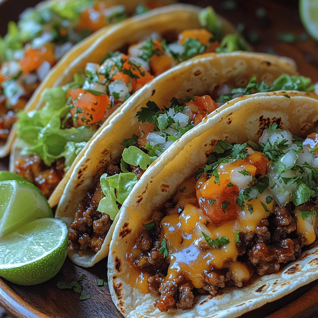To create the ultimate Sizzling Garlic Butter Honey BBQ Beef Tacos, understanding the role of each ingredient is crucial. Each component plays a distinct part in achieving the harmonious blend of flavors that makes this dish so special.