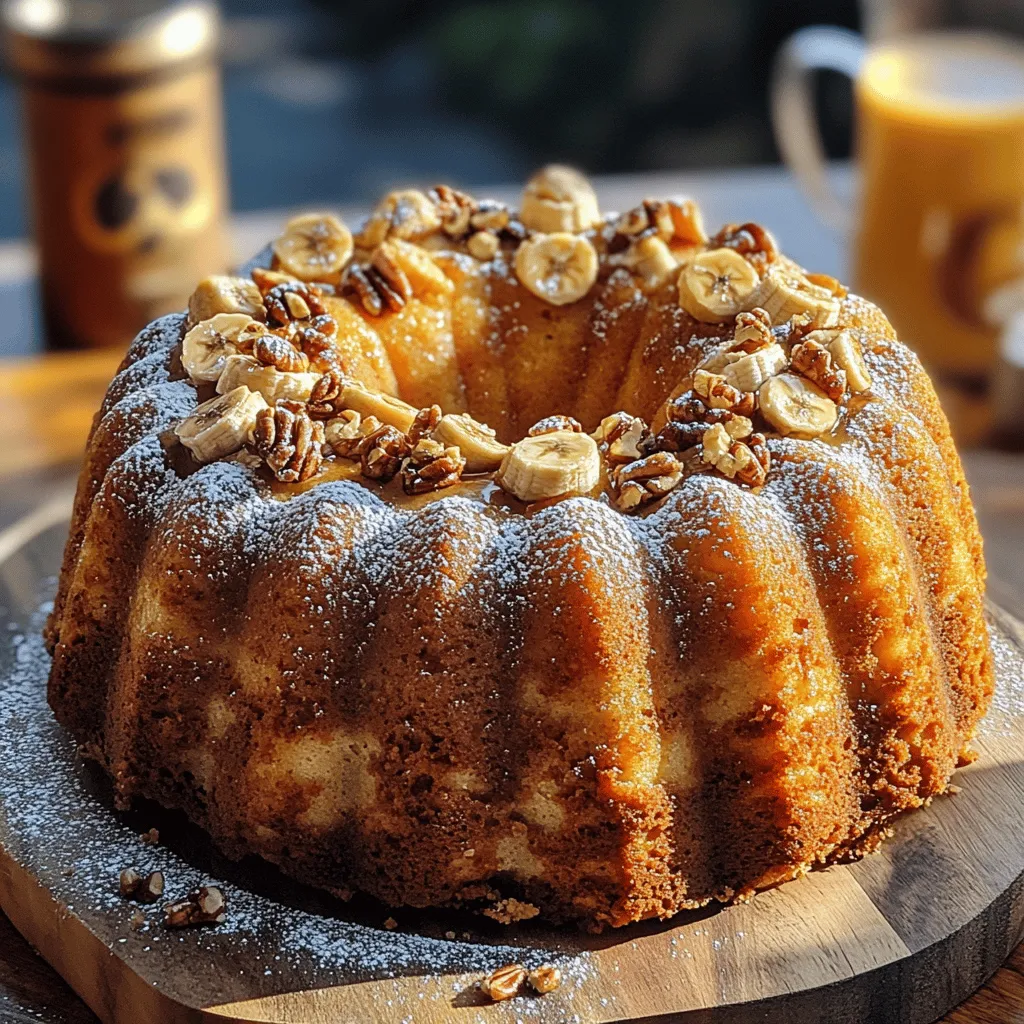 If you’re looking for a dessert that perfectly embodies comfort and indulgence, look no further than the Irresistible Banana Bliss Bundt Cake. This delightful cake combines the natural sweetness of ripe bananas with a moist, tender crumb, making it a favorite among bakers and dessert lovers alike. Imagine a slice of cake that is not only pleasing to the palate but also fills your kitchen with the warm, inviting aroma of freshly baked bananas. This Bundt cake is more than just a treat; it’s an experience that brings together family and friends over shared moments.