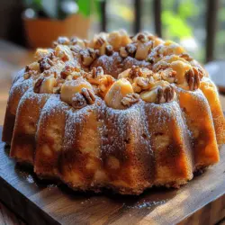If you’re looking for a dessert that perfectly embodies comfort and indulgence, look no further than the Irresistible Banana Bliss Bundt Cake. This delightful cake combines the natural sweetness of ripe bananas with a moist, tender crumb, making it a favorite among bakers and dessert lovers alike. Imagine a slice of cake that is not only pleasing to the palate but also fills your kitchen with the warm, inviting aroma of freshly baked bananas. This Bundt cake is more than just a treat; it’s an experience that brings together family and friends over shared moments.