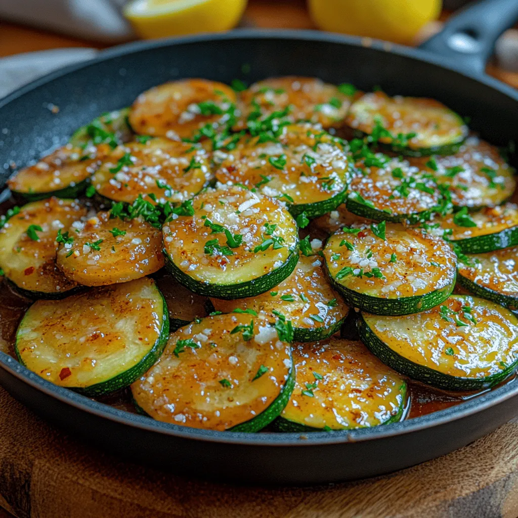 In the pursuit of healthy yet delicious side dishes, the Sizzling Garlic Zucchini Medley stands out as a remarkable choice. This recipe not only showcases the versatility of zucchini but also highlights how simple ingredients can come together to create an extraordinary flavor experience. With its vibrant colors and aromatic appeal, this dish is perfect for complementing a variety of meals, from grilled meats to pasta dishes, making it an essential addition to your culinary repertoire.