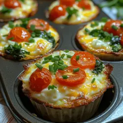 Eggs are the star ingredient in baked egg cups, and for good reason. They are a powerhouse of nutrition, providing high-quality protein, essential vitamins, and healthy fats. A single large egg contains about 6 grams of protein and is rich in nutrients like vitamin B12, riboflavin, and selenium. They also contain choline, which is vital for brain health and function.