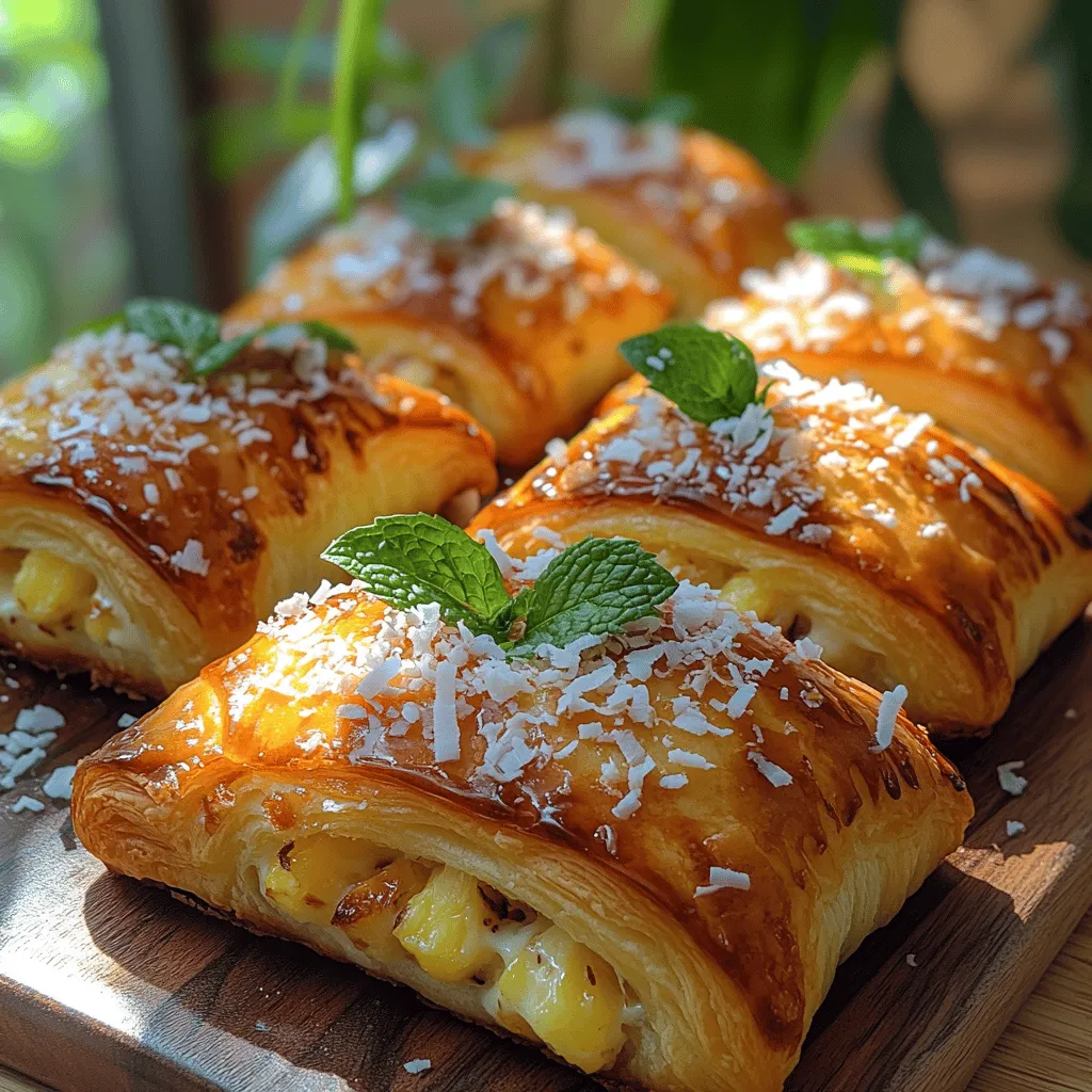 What sets the Tropical Delight Hawaiian Cheesecake Danish apart from other pastries is its unique blend of flavors and textures. The Danish dough itself is a buttery, flaky masterpiece that serves as the perfect vessel for the luscious cheesecake filling. This combination not only tantalizes your taste buds but also provides a satisfying contrast between the crispy exterior and the creamy interior.
