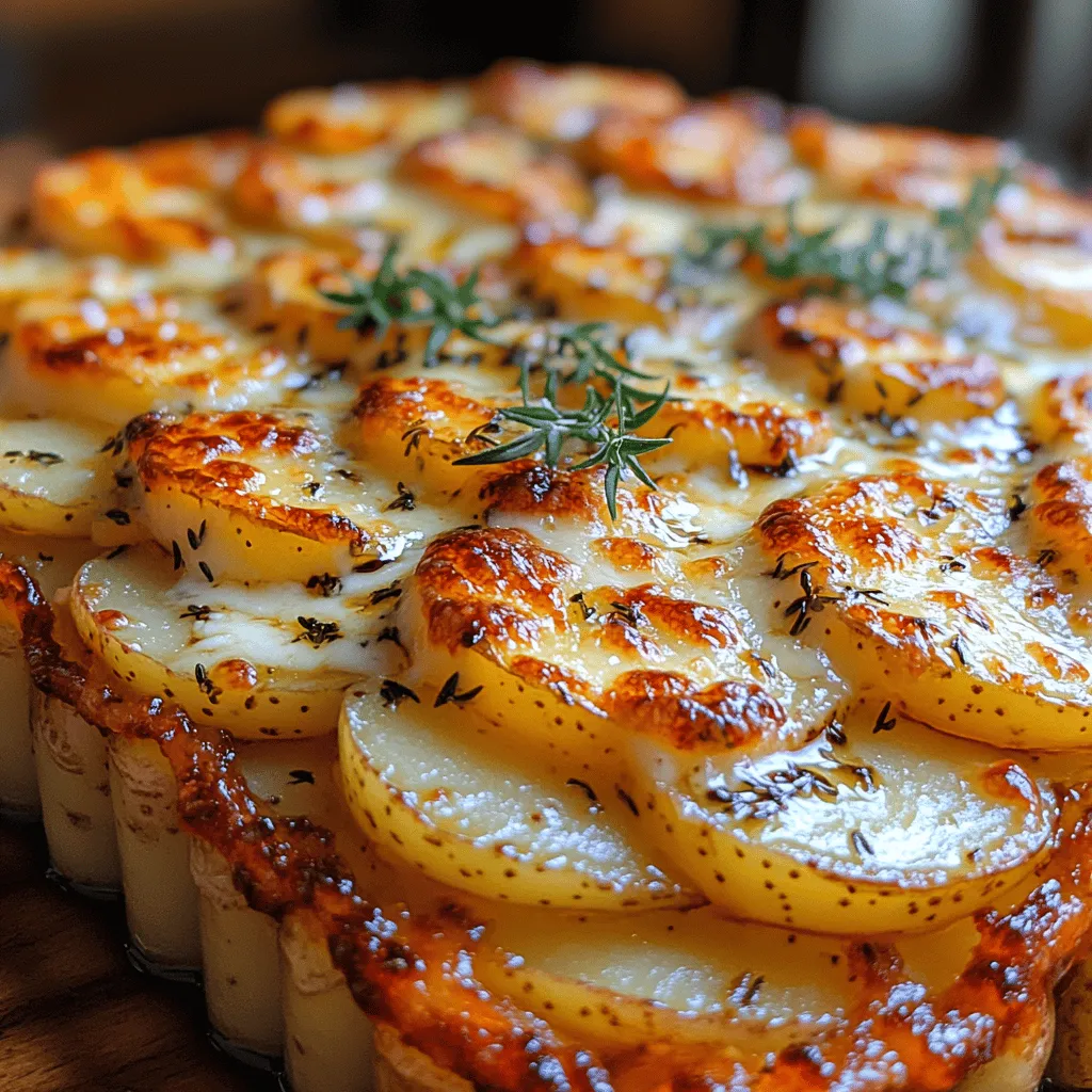 If you're seeking a dish that marries simplicity with sophistication, look no further than the Balsamic-Thyme Potato Torte. This recipe not only showcases the humble potato in a striking new light but also highlights the aromatic qualities of fresh thyme and the tangy depth of balsamic vinegar. This dish is more than just a side; it can seamlessly transform into a hearty vegetarian main course that will impress your family and guests alike.