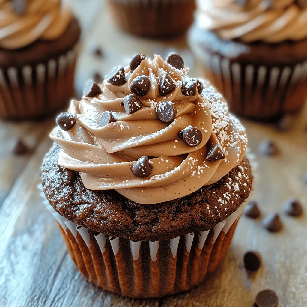 Decadent Double Chocolate Cupcakes for Two: A Sweet Indulgence