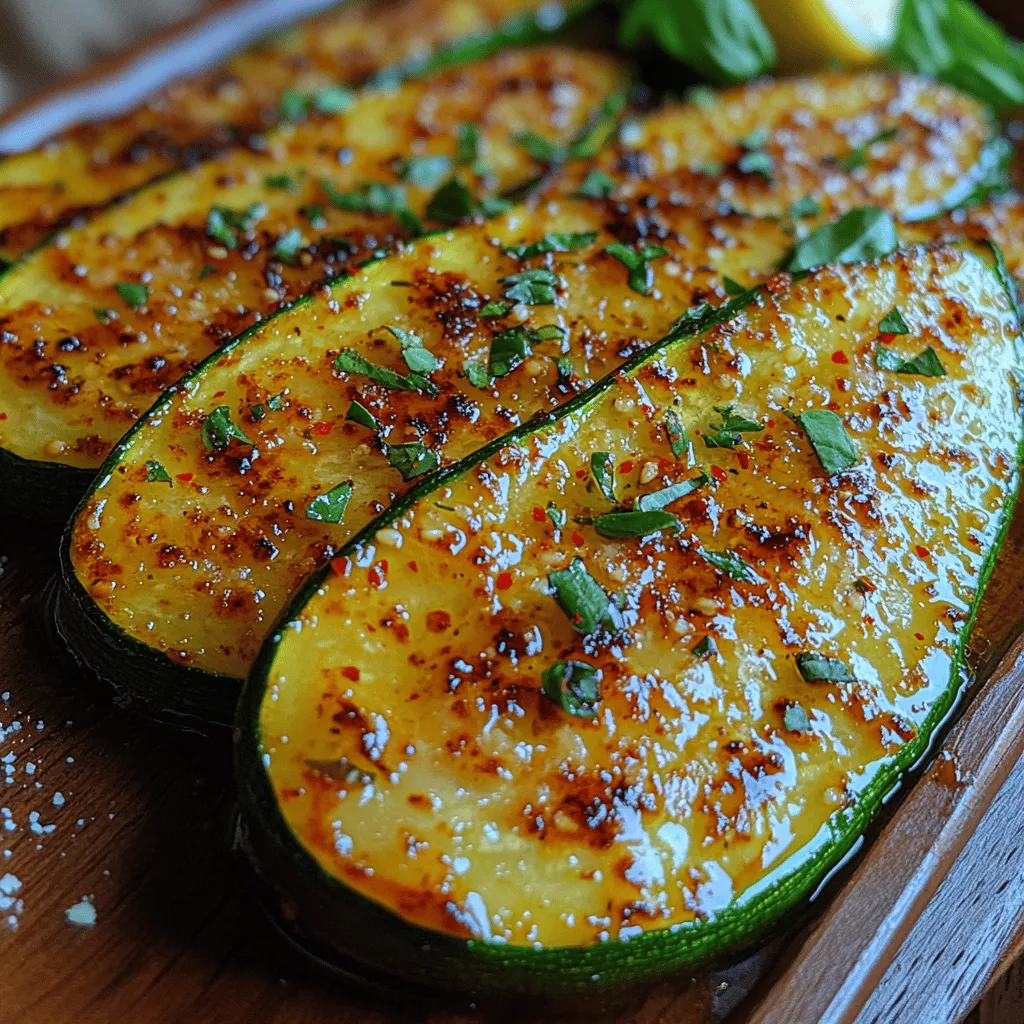 Zucchini is one of the most versatile vegetables in the kitchen, beloved for its mild flavor and adaptability to various culinary techniques. This summer squash is not just a staple in gardens but also a favorite among health-conscious eaters and home cooks alike. Its tender texture and ability to absorb flavors make zucchini an excellent choice for a myriad of dishes, from salads to casseroles. In this recipe, we will showcase the delightful Zesty Garlic Sautéed Zucchini—a quick, vibrant side dish that brings out the best in this humble vegetable.