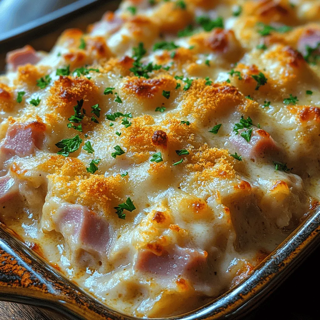 The Savory Chicken Cordon Bleu Casserole combines the rich flavors of chicken, ham, and cheese into a warm, comforting dish that’s perfect for any family gathering or weeknight dinner. This hearty casserole not only simplifies the traditional Chicken Cordon Bleu recipe but also offers a delightful blend of textures and tastes that will leave everyone at the table satisfied. With its creamy base and satisfying crunch on top, this casserole is sure to become a favorite in your household.