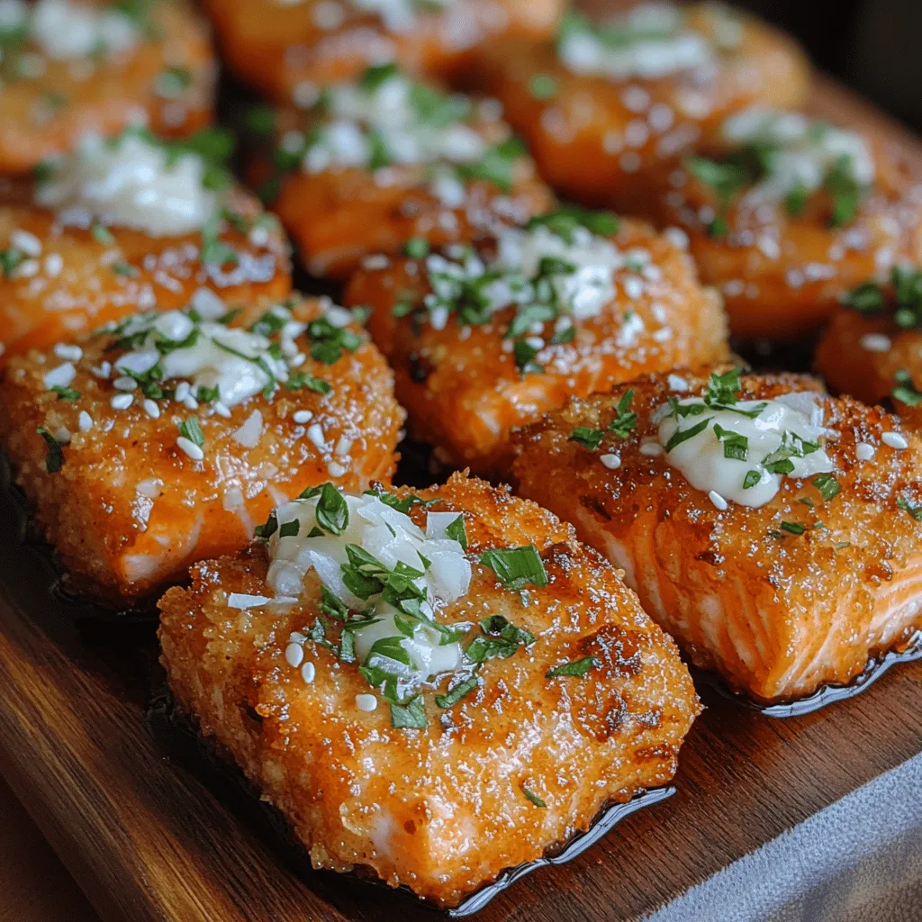 If you're a seafood lover or someone who enjoys indulging in flavorful yet healthy meals, you're in for a treat with Bang Bang Salmon Bites. This contemporary seafood dish has gained popularity for its irresistible combination of flavors and textures, making it a favorite for both casual weeknight dinners and special occasions. The appeal of Bang Bang Salmon Bites lies not only in their delicious taste but also in their health-conscious preparation method. By utilizing air frying, this recipe offers a lighter alternative to traditional frying, ensuring you can enjoy each bite without the guilt.