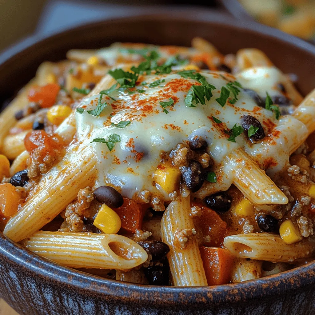 Cowboy Pasta Delight is more than just a recipe; it’s a culinary experience that brings warmth and comfort to any table. This dish is a delightful fusion of southwestern flavors, making it not only a hearty meal but also a versatile option for various occasions. Whether you’re hosting a family dinner, preparing for a potluck, or looking for a quick weeknight meal, Cowboy Pasta Delight fits the bill perfectly. It combines the satisfying qualities of pasta with the vibrant tastes of the southwest, ensuring it’s a crowd-pleaser that will leave everyone asking for seconds.