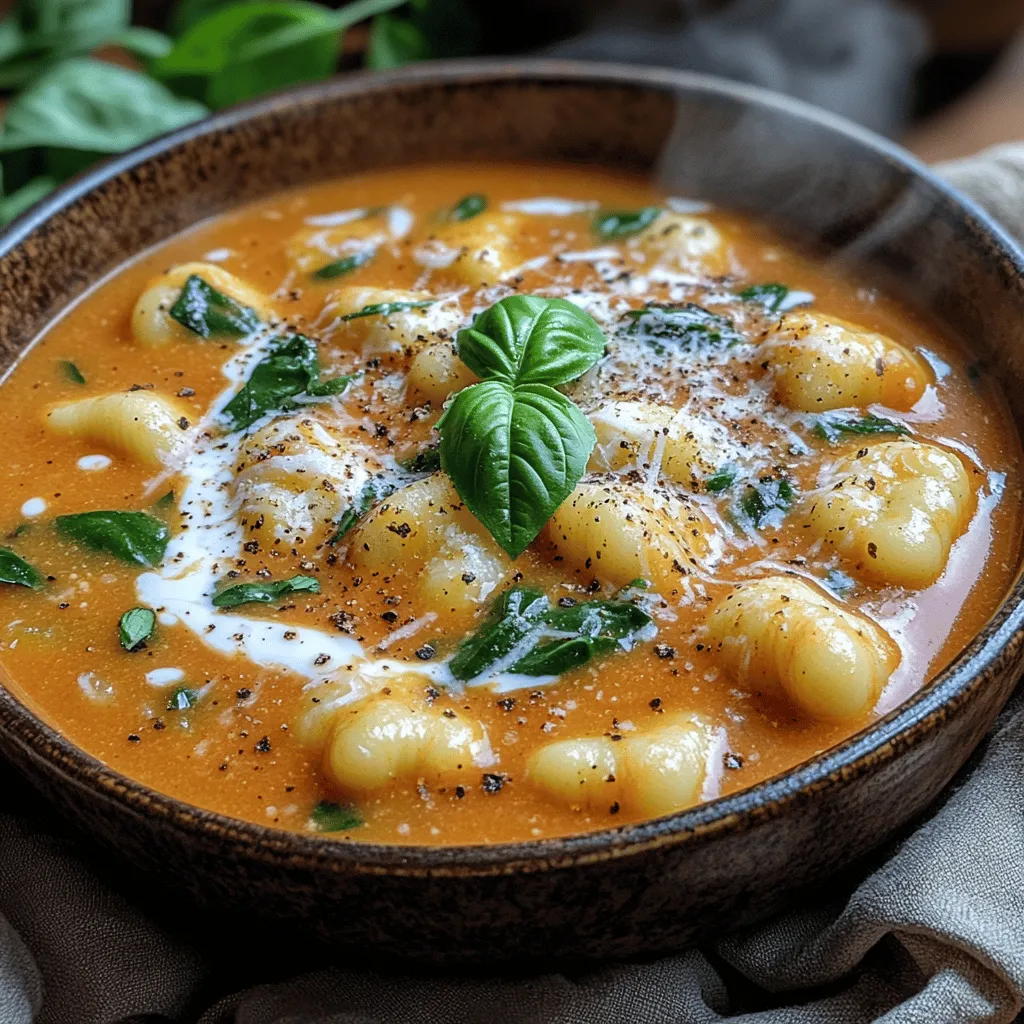 Soup has long been cherished as a quintessential comfort food, embodying warmth and nourishment that transcends the seasons. Whether enjoyed on a chilly winter evening or as a light meal during the summer, soup offers a sense of solace in a bowl. Among the myriad of delightful soup recipes, Creamy Tomato Gnocchi Soup stands out as a deliciously easy-to-make dish, perfect for those seeking both comfort and flavor.