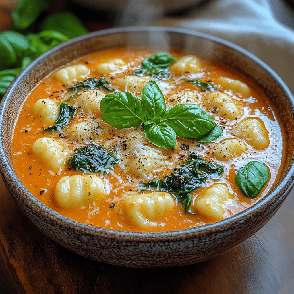 Soup has long been cherished as a quintessential comfort food, embodying warmth and nourishment that transcends the seasons. Whether enjoyed on a chilly winter evening or as a light meal during the summer, soup offers a sense of solace in a bowl. Among the myriad of delightful soup recipes, Creamy Tomato Gnocchi Soup stands out as a deliciously easy-to-make dish, perfect for those seeking both comfort and flavor.