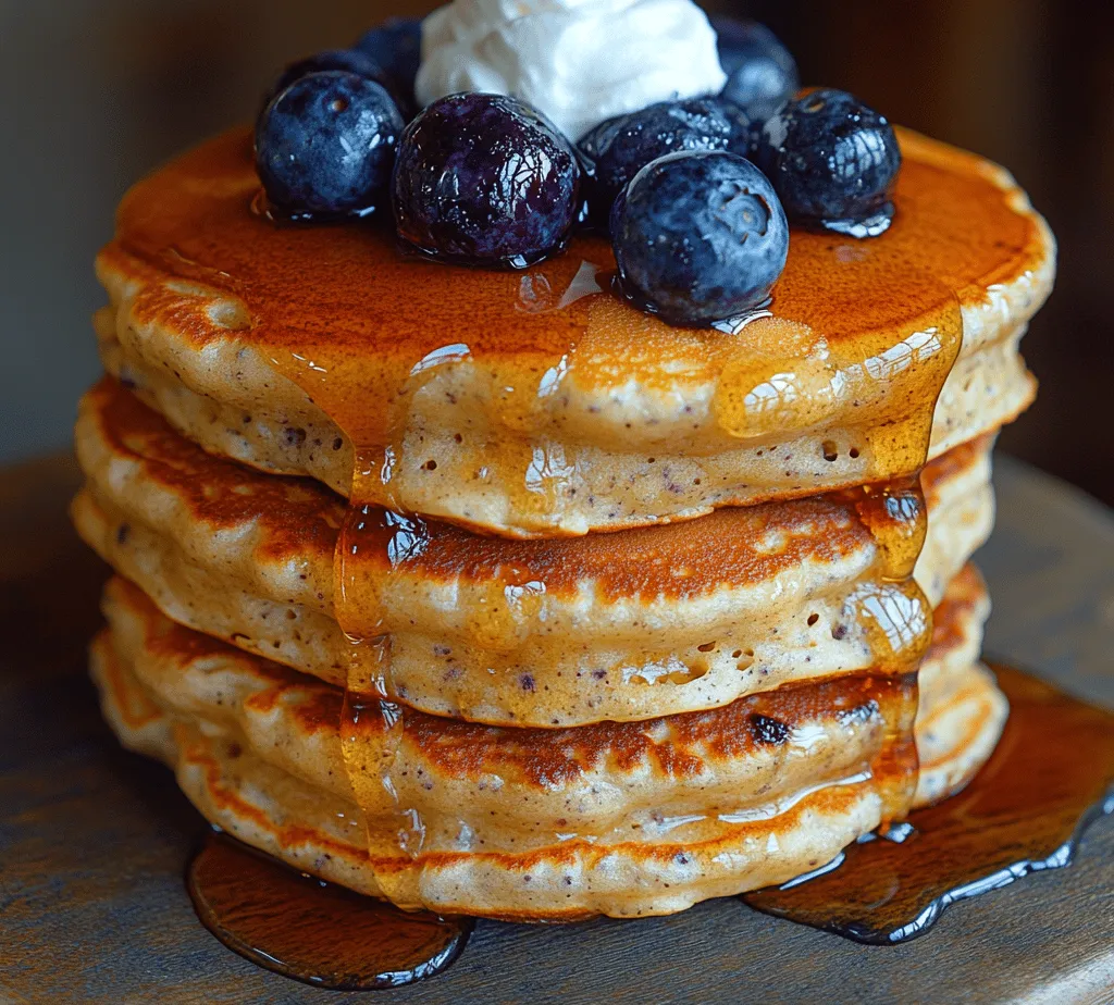 There's something magical about waking up to the smell of pancakes wafting through the kitchen. This beloved breakfast staple has a way of transforming even the most mundane mornings into celebratory occasions. Whether it’s a lazy Sunday brunch or a quick weekday breakfast, pancakes have earned their place as a favorite across cultures and generations. Among the myriad of pancake variations, *Fluffy Blueberry Bliss Pancakes* stands out, offering a delightful twist on the classic recipe.