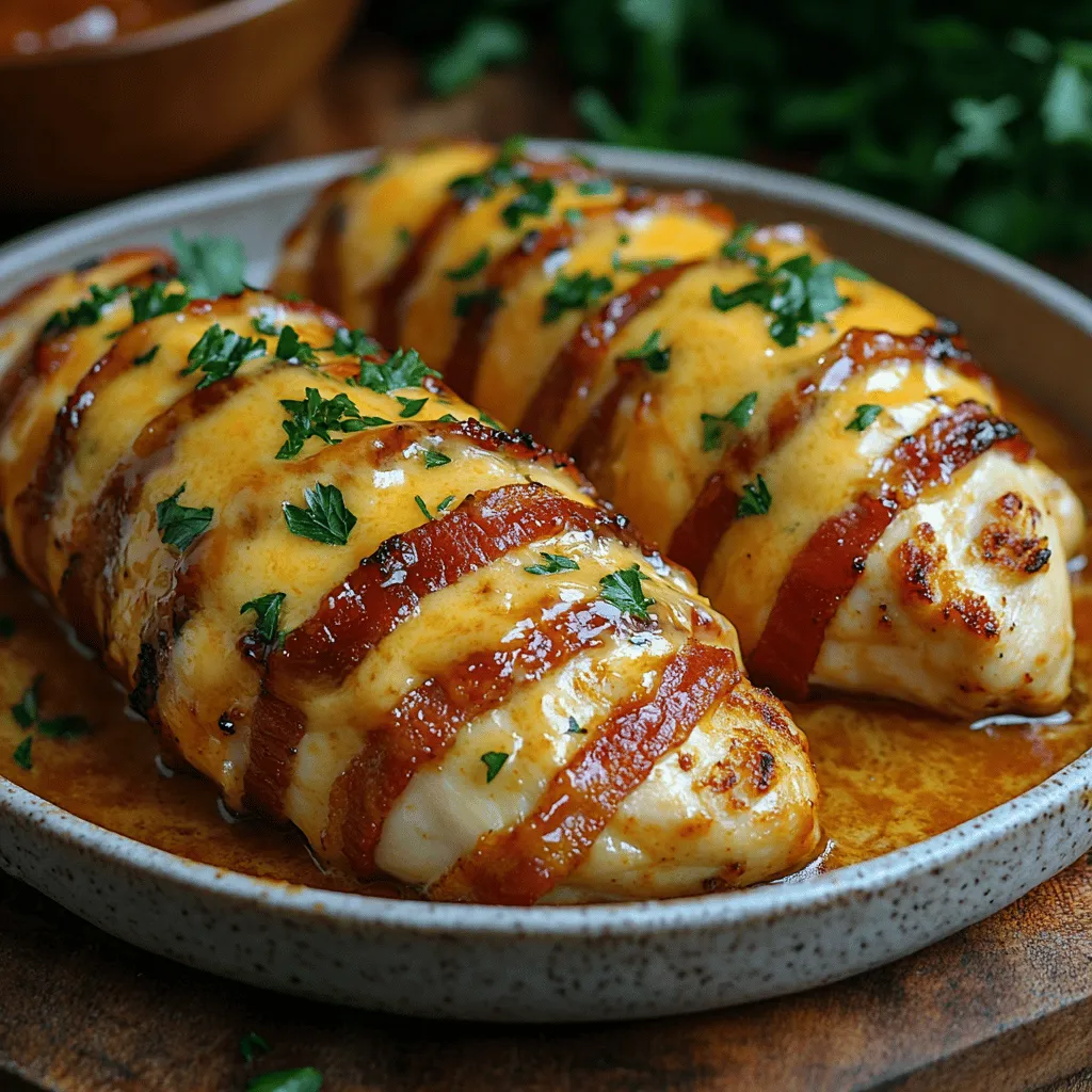 Welcome to the world of Cowboy BBQ Bacon Cheddar Chicken—a dish that perfectly embodies the spirit of backyard barbecues and family gatherings. This beloved recipe has gained immense popularity for its mouthwatering combination of flavors and textures, making it a go-to choice for those looking to impress their guests or simply indulge in a hearty meal. Imagine biting into perfectly cooked chicken, wrapped in crispy, smoky bacon, smothered in tangy barbecue sauce, and topped with sharp cheddar cheese—this dish is a true flavor explosion that is sure to delight your taste buds.