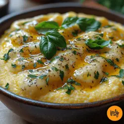 Polenta, a traditional Italian dish made from ground cornmeal, has established itself as a beloved staple in numerous cuisines worldwide. Its versatility allows it to be served in various forms—creamy, baked, or grilled—making it an ideal canvas for a plethora of flavors. Today, we will delve into the world of creamy herb polenta, a comforting and indulgent dish perfect for both a hearty meal and a delightful side. The creamy herb polenta delight combines the rich, velvety texture of freshly prepared polenta with the aromatic essence of herbs, creating a dish that is as pleasing to the palate as it is to the senses.