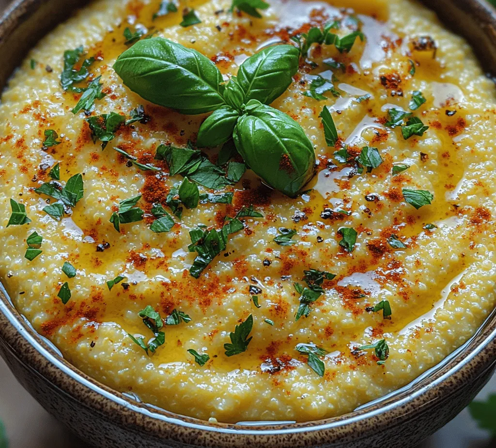 Polenta, a traditional Italian dish made from ground cornmeal, has established itself as a beloved staple in numerous cuisines worldwide. Its versatility allows it to be served in various forms—creamy, baked, or grilled—making it an ideal canvas for a plethora of flavors. Today, we will delve into the world of creamy herb polenta, a comforting and indulgent dish perfect for both a hearty meal and a delightful side. The creamy herb polenta delight combines the rich, velvety texture of freshly prepared polenta with the aromatic essence of herbs, creating a dish that is as pleasing to the palate as it is to the senses.