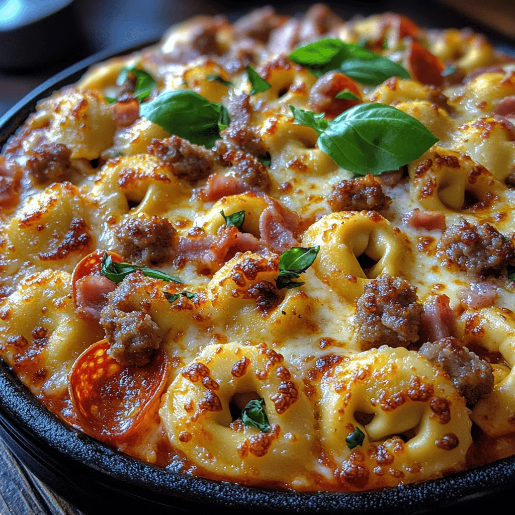 The world of culinary fusion has seen an exciting rise in popularity, and one of the most delightful combinations to emerge is the marriage of pizza and pasta. Enter the Meat Lovers Pizza Tortellini—a dish that encapsulates the essence of a classic meat-laden pizza while embracing the comforting, tender texture of cheese-filled tortellini. This innovative recipe is perfect for those who crave the hearty flavors of a traditional pizza but are looking for something a little different.