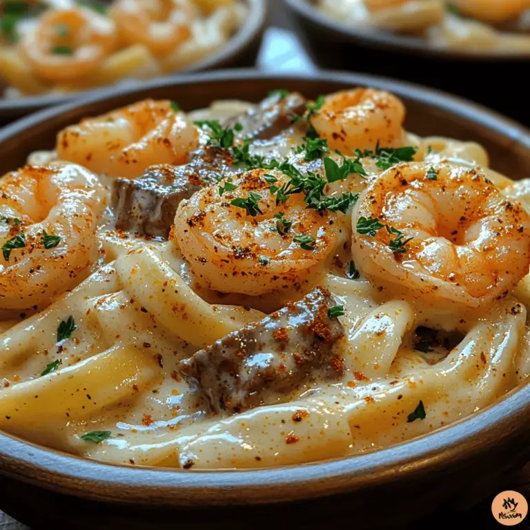 To create an unforgettable Cajun Shrimp & Steak Alfredo Delight, understanding the key ingredients is essential. Each component plays a critical role in building the flavor profile and texture of the dish.