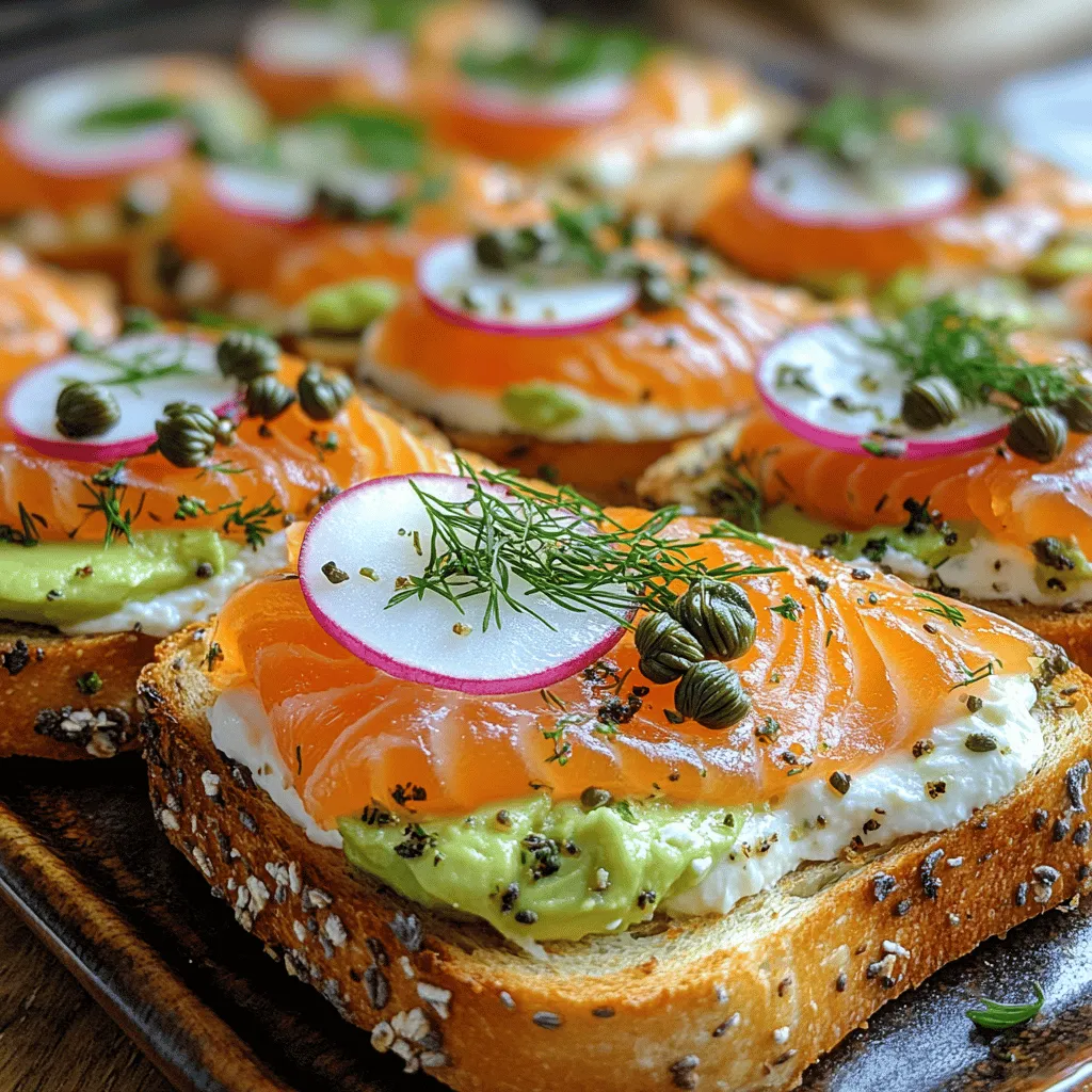 In recent years, smoked salmon toast has emerged as a culinary favorite, gracing breakfast tables, brunch gatherings, and even casual snack times. This delightful dish encapsulates the essence of simplicity and sophistication, making it an appealing choice for a wide range of occasions. Its versatility allows it to be served in numerous contexts, whether as a sumptuous breakfast, a stylish brunch option, or a quick and nutritious snack.
