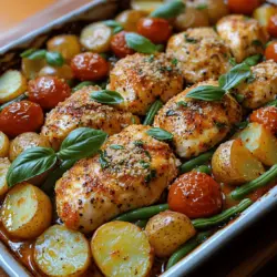 Italian cuisine is celebrated worldwide for its vibrant flavors, fresh ingredients, and comforting dishes that evoke the warmth of family gatherings. The Italian Chicken & Veggie Medley Bake is a perfect embodiment of these principles, offering an easy-to-make, nutritious meal that caters to both busy weeknights and leisurely family dinners. This dish brings together tender chicken, colorful vegetables, and aromatic herbs, all baked to perfection in a single pan. Not only is it a feast for the eyes with its bright hues, but it also promises to be a delightful experience for the palate, making it a beloved choice in many households.