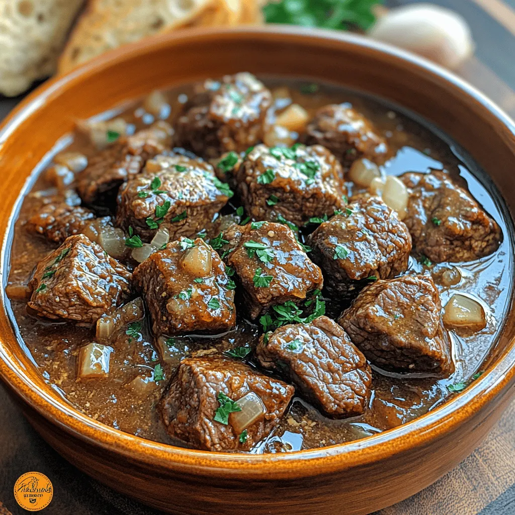 If you’re a fan of tender, flavorful beef that practically melts in your mouth, you’re going to adore this Savory Slow Cooker Garlic Butter Beef Bites recipe. This dish combines the richness of beef chuck with the delectable flavors of garlic and butter, making for a comforting meal that will satisfy the whole family. The allure of this recipe lies not only in its taste but also in its simplicity and convenience.