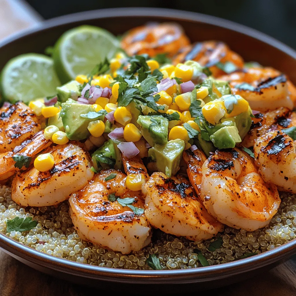 Welcome to the vibrant world of the Zesty Grilled Shrimp Bowl with Avocado Corn Salsa and Creamy Sauce! This dish is a feast for the senses, combining the succulent freshness of grilled shrimp with the bright, lively flavors of avocado and corn. The harmony of textures and tastes makes this bowl not just a meal, but an experience that invigorates your palate.
