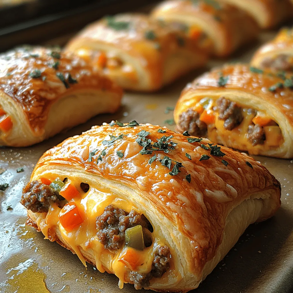 Sausage Delight Crescent Rolls: A Savory Breakfast Treat