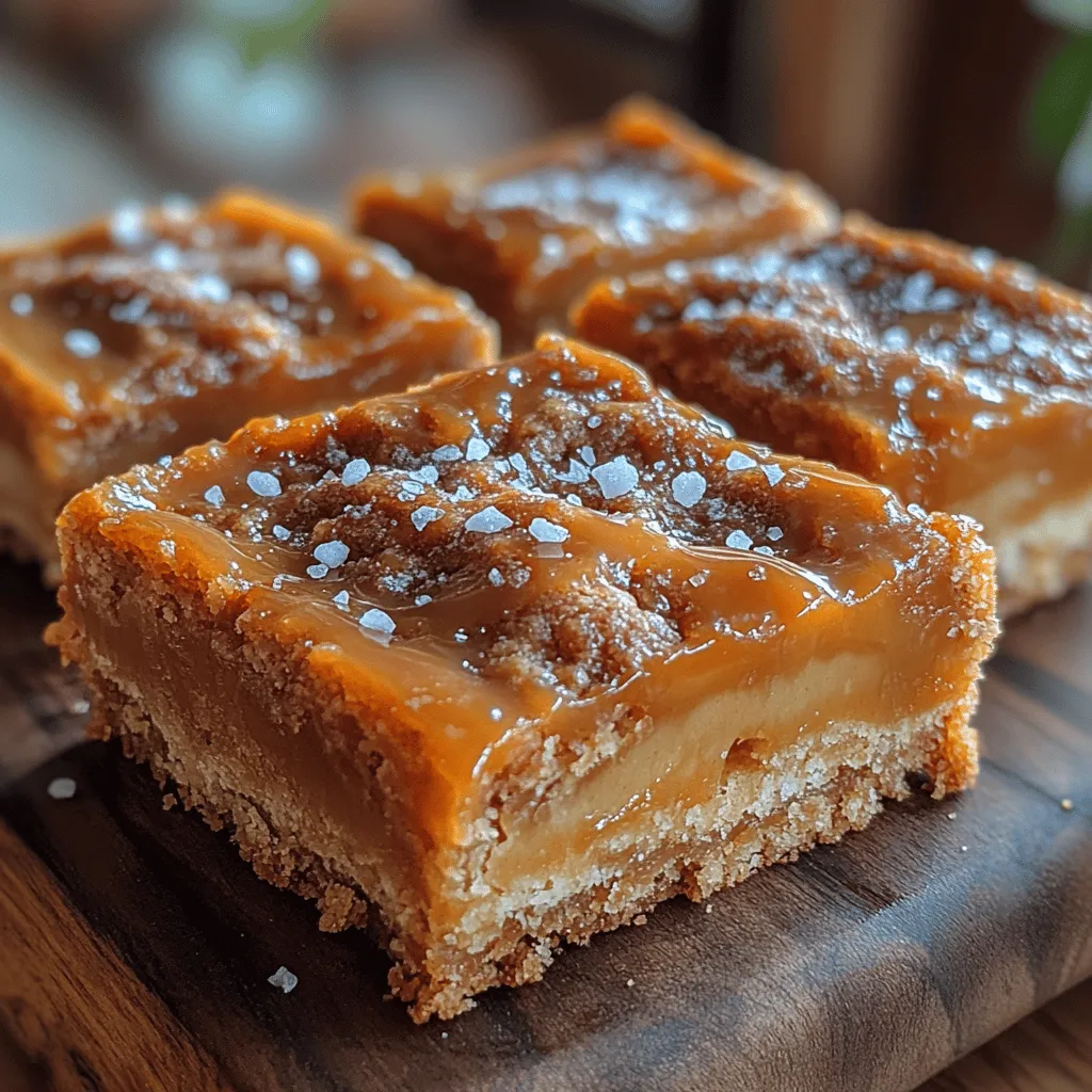 Dessert bars have taken the culinary world by storm, becoming a beloved treat for many. Their popularity can be attributed to their convenience, portability, and the ability to pack intense flavors into a single slice. Among the myriad of dessert bars, Heavenly Salted Caramel Butter Bars stand out as a truly delightful indulgence. These bars combine a rich, buttery base with a luscious salted caramel layer on top, creating a perfect harmony of flavors that dance on your palate. The key to this recipe is the balance of sweet and salty, rich and light, making these bars not just a dessert, but an experience.