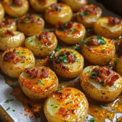 If you're searching for a side dish that marries sweetness with savory goodness, look no further than Sweet & Savory Honey Bacon Roasted Potatoes. This dish is not only a feast for the palate but also a visual delight, boasting a beautiful golden-brown hue with crispy edges and tender insides. The combination of honey, bacon, and baby potatoes creates a flavor profile that’s simply irresistible, making it the perfect accompaniment to a variety of meals, from casual family dinners to festive holiday gatherings.