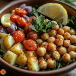 In recent years, the trend towards plant-based meals has gained significant momentum, captivating the hearts and taste buds of food enthusiasts around the globe. As more individuals embrace healthier lifestyles, the demand for nutritious, satisfying, and easy-to-prepare recipes continues to rise. One standout recipe that perfectly embodies these characteristics is the Hearty Chickpea & Potato Veggie Bowl. This dish is not only delicious but also brimming with a variety of flavors, textures, and health benefits.