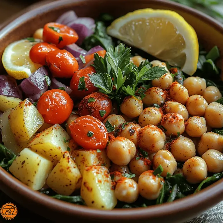 In recent years, the trend towards plant-based meals has gained significant momentum, captivating the hearts and taste buds of food enthusiasts around the globe. As more individuals embrace healthier lifestyles, the demand for nutritious, satisfying, and easy-to-prepare recipes continues to rise. One standout recipe that perfectly embodies these characteristics is the Hearty Chickpea & Potato Veggie Bowl. This dish is not only delicious but also brimming with a variety of flavors, textures, and health benefits.