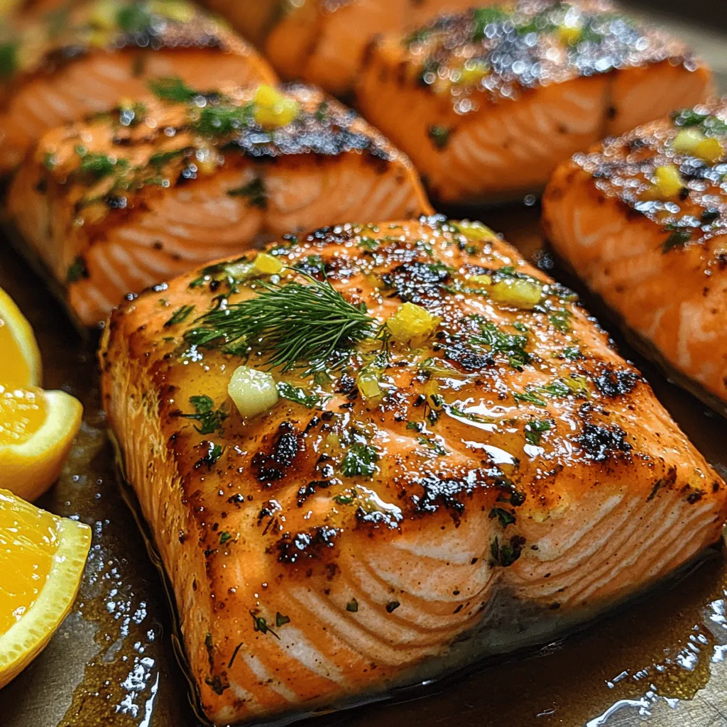 If you're looking to elevate your salmon dishes to new heights, the Zesty Citrus Herb Salmon Marinade is the perfect solution. This marinade not only enhances the natural flavors of the fish but also infuses it with a vibrant medley of citrus notes and fresh herbs. Whether you’re grilling, baking, or pan-searing your salmon, this marinade promises to deliver a succulent and flavorful meal that will impress your family and friends.