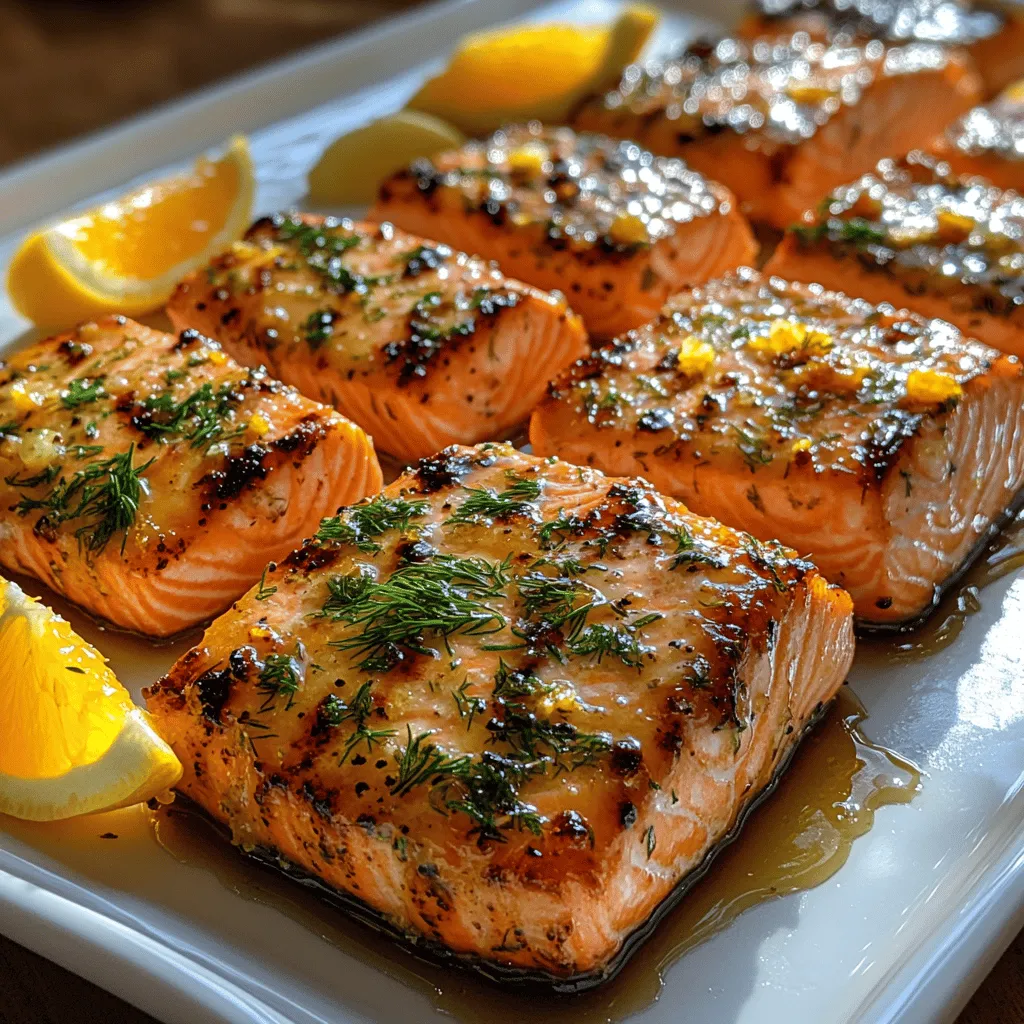 If you're looking to elevate your salmon dishes to new heights, the Zesty Citrus Herb Salmon Marinade is the perfect solution. This marinade not only enhances the natural flavors of the fish but also infuses it with a vibrant medley of citrus notes and fresh herbs. Whether you’re grilling, baking, or pan-searing your salmon, this marinade promises to deliver a succulent and flavorful meal that will impress your family and friends.