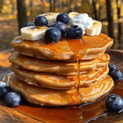 Start your day on a delicious note with these Fluffy Vanilla Oatmeal Pancakes, a perfect blend of health and indulgence. Imagine waking up to a plate of warm, fluffy pancakes that not only satisfy your taste buds but also nourish your body. These pancakes are made with wholesome ingredients, making them an ideal choice for anyone looking to enjoy a comforting breakfast or a delightful brunch treat.