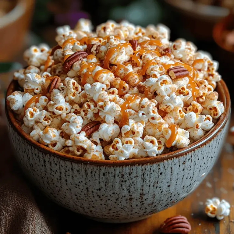 There’s something undeniably comforting about a bowl of freshly popped popcorn. As a beloved snack worldwide, popcorn has transcended its humble origins to become a versatile treat enjoyed in myriad flavors and styles. Whether it’s during a cozy movie night at home, a lively gathering with friends, or a festive celebration, popcorn has a way of bringing people together. This recipe for Irresistible Brown Butter Cinnamon Popcorn elevates the classic snack into a gourmet treat that tantalizes the taste buds with its rich, nutty flavor and warm, aromatic spices.