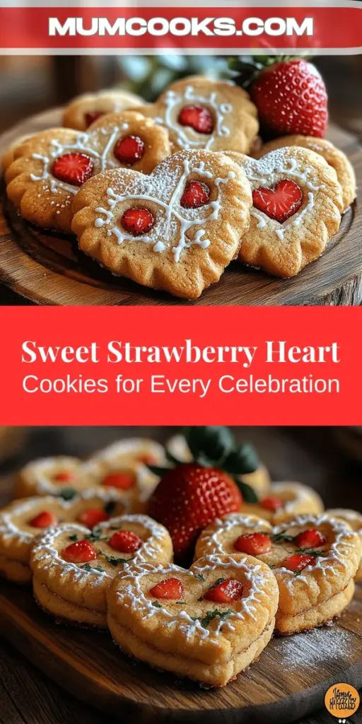 Discover the joy of baking with these Sweet Strawberry Heart Sugar Cookies! Perfect for any occasion, these delightful treats combine the fruity burst of fresh strawberries with a buttery sugar cookie base, creating a mouthwatering experience. Their charming heart shape makes them ideal for celebrations like Valentine’s Day and birthdays. Plus, with options for gluten-free and vegan adaptations, everyone can enjoy these vibrant cookies. Enjoy the warmth of homemade goodness and brighten your gatherings!