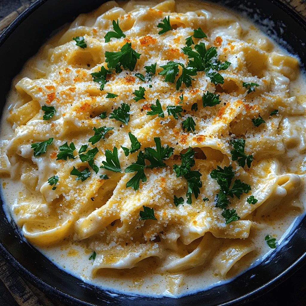 The magic of Creamy One-Pan Fettuccine Alfredo lies in its carefully selected ingredients, each playing a crucial role in achieving that quintessential creamy sauce and delectable pasta. Let's explore the essential components that contribute to the dish's rich flavor profile and texture.