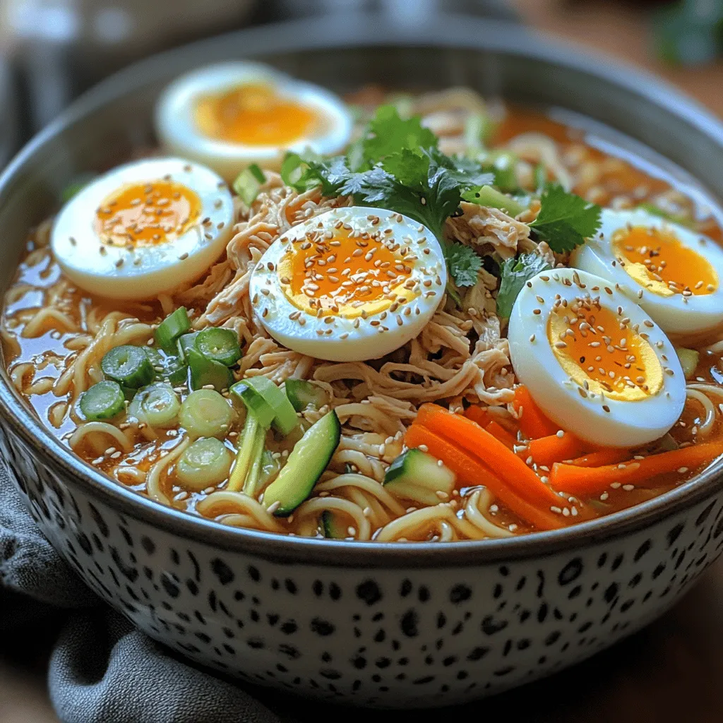 Ramen is more than just a quick meal; it’s a culinary experience that captures the essence of Asian cuisine. The Savory Asian Chicken Ramen Noodle Bowl combines rich flavors, hearty ingredients, and the comforting warmth of broth, making it a beloved dish among food enthusiasts worldwide. This recipe is a celebration of taste, bringing together tender chicken, fresh vegetables, and perfectly cooked noodles, creating a bowl that is both satisfying and nourishing.