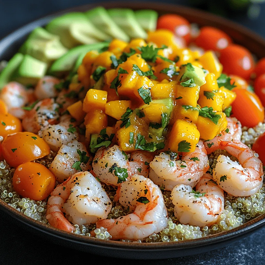 Are you ready to embark on a culinary adventure that combines vibrant flavors with a touch of tropical sunshine? The Tropical Shrimp and Avocado Delight is a dish that embodies the essence of summer, bursting with fresh, zesty ingredients that tantalize the taste buds. This recipe features succulent shrimp, creamy avocados, and a refreshing mango salsa, all served atop a bed of fluffy quinoa. It’s a celebration of flavors that not only excites the palate but also nourishes the body.