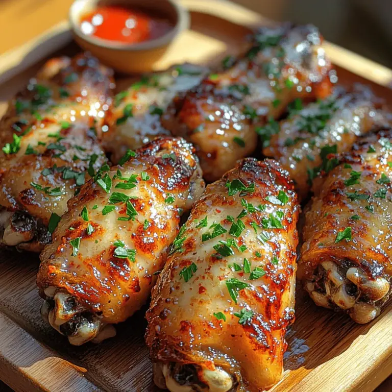 Imagine sinking your teeth into a crispy wing, the coating crackling as you bite, revealing the juicy chicken beneath. The first flavor that hits your palate is the subtle warmth of garlic, followed by the rich umami of Parmesan cheese. This combination creates a mouthwatering experience that is both familiar and exciting. The Garlic Parmesan flavor profile is a harmonious blend of savory, salty, and slightly nutty notes, making these wings a crowd-pleaser for any occasion.
