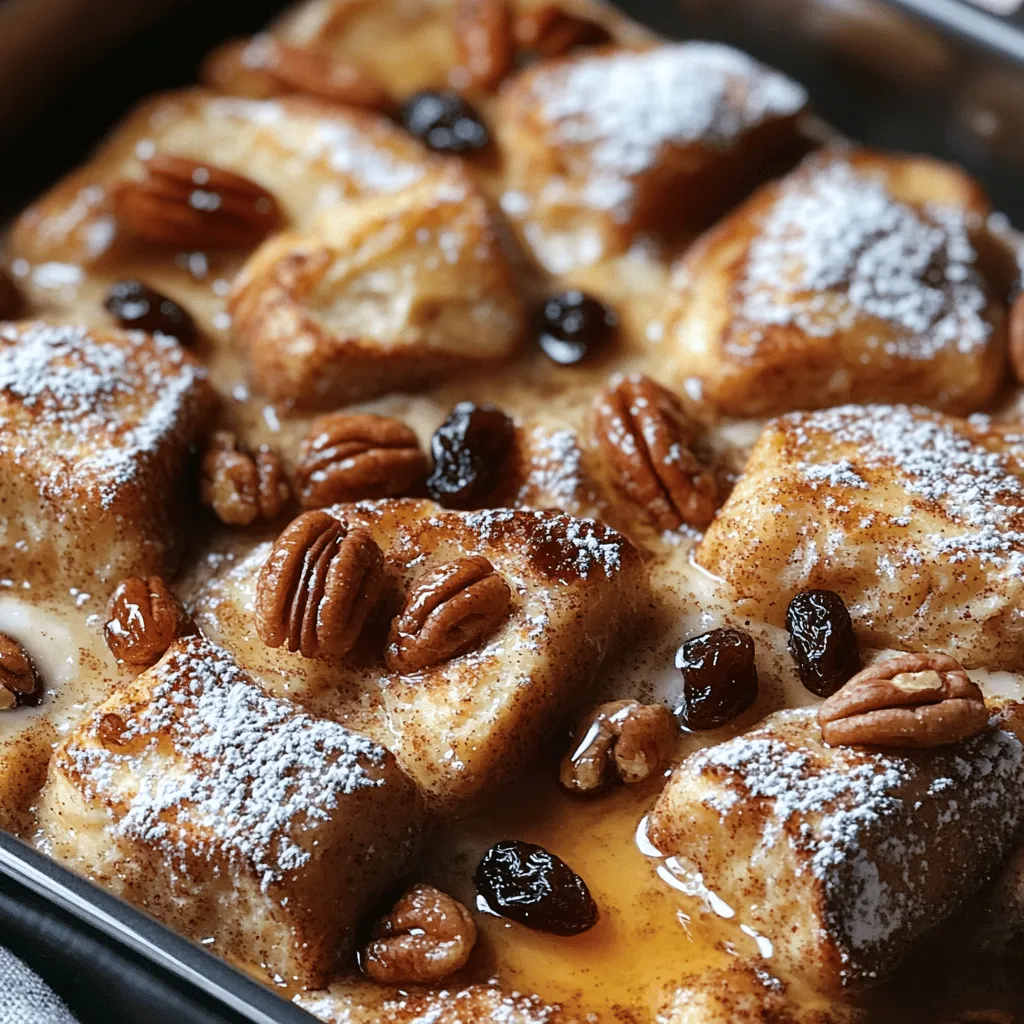 Breakfast is often heralded as the most important meal of the day, and for good reason. It’s not just about nourishing our bodies; it's a special time to gather, savor, and perhaps even indulge a little. Among the myriad options for breakfast, breakfast casseroles have gained immense popularity for their convenience and comforting flavors. One such delightful option is the Cinnamon Raisin French Toast Bake—a dish that brings together the warm, inviting flavors of cinnamon, plump raisins, and soft, toasted bread in a harmonious blend, perfect for any breakfast occasion.