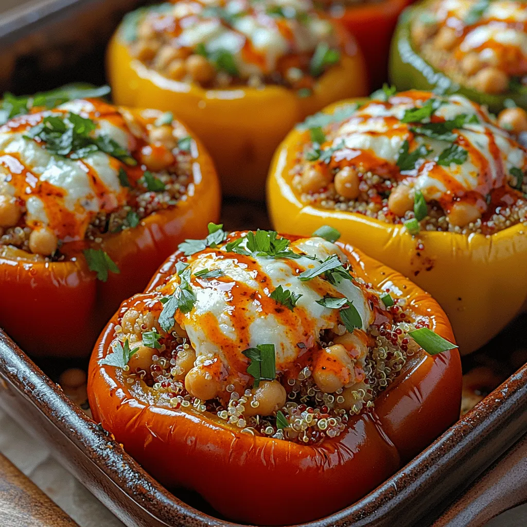 In the world of healthy eating, finding recipes that strike the perfect balance between nutrition and flavor can often feel like a daunting task. Enter Spicy Buffalo Chickpea Stuffed Peppers—a dish that not only tantalizes your taste buds but also nourishes your body. This vibrant, colorful meal is not just visually appealing; it packs a punch of flavor and health benefits that make it an ideal choice for anyone seeking to incorporate more plant-based meals into their diet.