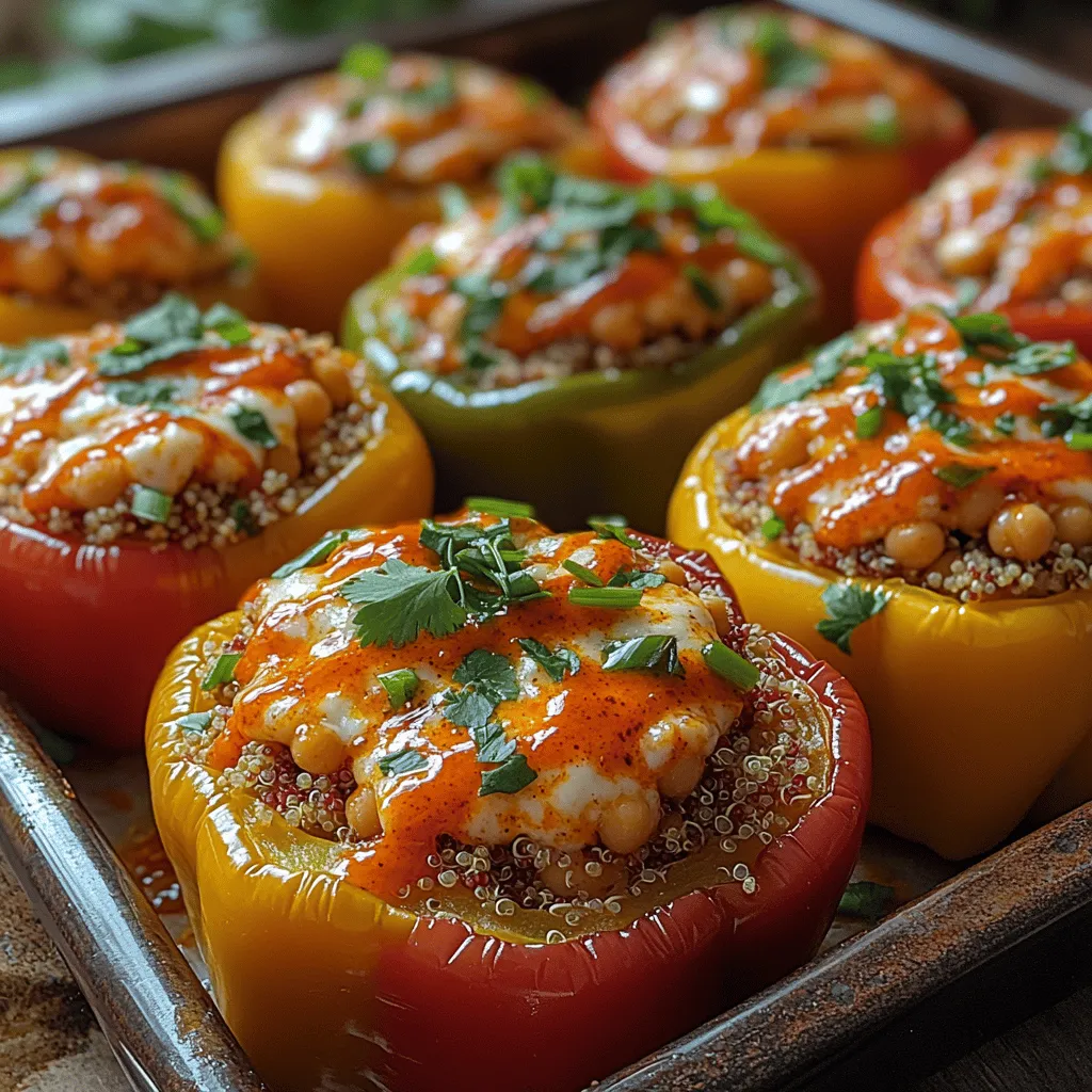 In the world of healthy eating, finding recipes that strike the perfect balance between nutrition and flavor can often feel like a daunting task. Enter Spicy Buffalo Chickpea Stuffed Peppers—a dish that not only tantalizes your taste buds but also nourishes your body. This vibrant, colorful meal is not just visually appealing; it packs a punch of flavor and health benefits that make it an ideal choice for anyone seeking to incorporate more plant-based meals into their diet.