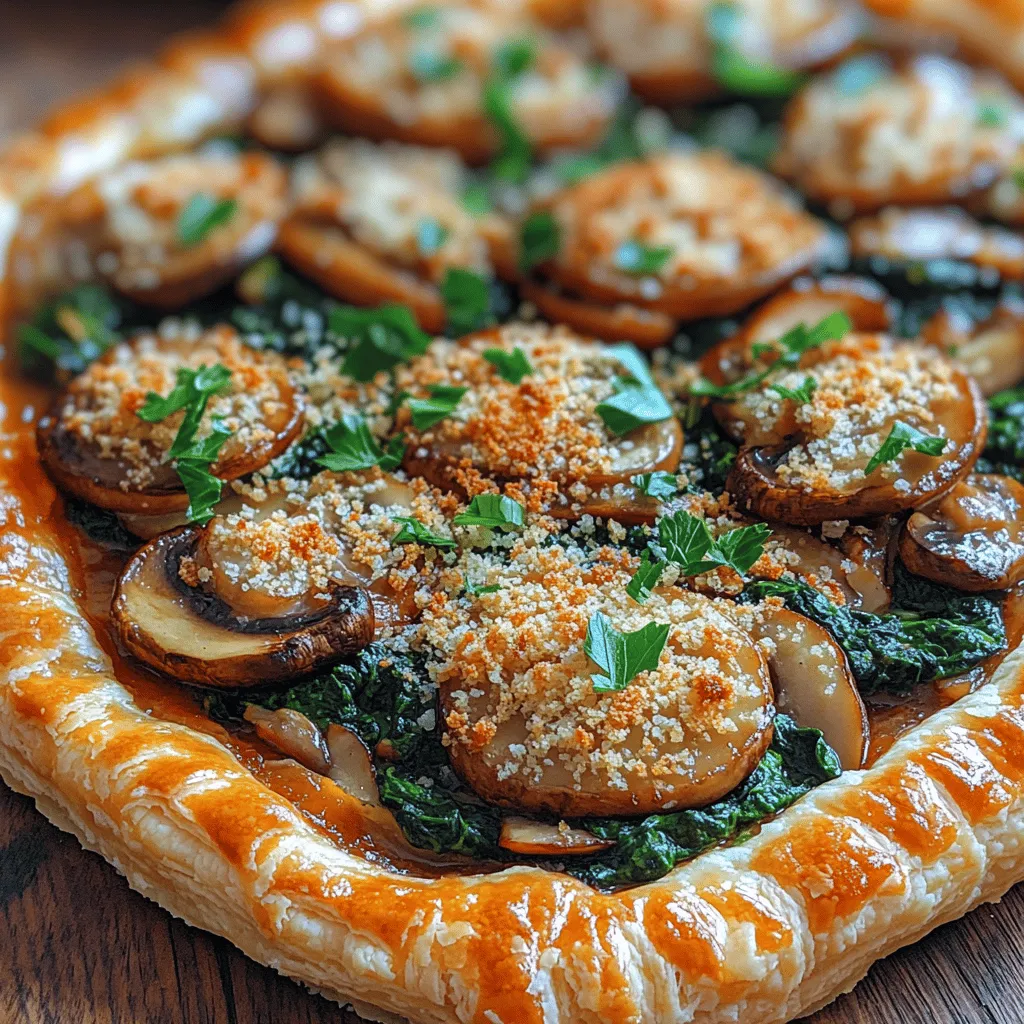 Savory tarts have carved a niche for themselves in the culinary world, celebrated for their versatility and ability to serve as both appetizers and main courses. These delightful dishes typically feature a flaky pastry shell filled with a variety of ingredients, making them a favorite for gatherings, family dinners, or a comforting meal at home. Among the myriad of flavor combinations, the Savory Mushroom and Spinach Tart stands out as a perfect marriage of earthy and vibrant tastes. The combination of sautéed mushrooms and fresh spinach, enriched with creamy cheeses, creates a delicious and satisfying dish that appeals to both vegetarians and meat lovers alike.