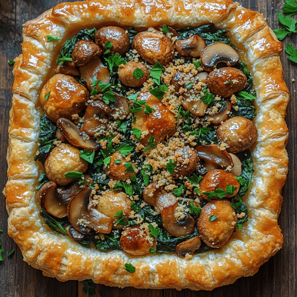 Savory tarts have carved a niche for themselves in the culinary world, celebrated for their versatility and ability to serve as both appetizers and main courses. These delightful dishes typically feature a flaky pastry shell filled with a variety of ingredients, making them a favorite for gatherings, family dinners, or a comforting meal at home. Among the myriad of flavor combinations, the Savory Mushroom and Spinach Tart stands out as a perfect marriage of earthy and vibrant tastes. The combination of sautéed mushrooms and fresh spinach, enriched with creamy cheeses, creates a delicious and satisfying dish that appeals to both vegetarians and meat lovers alike.